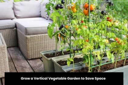 Grow a Vertical Vegetable Garden to Save Space